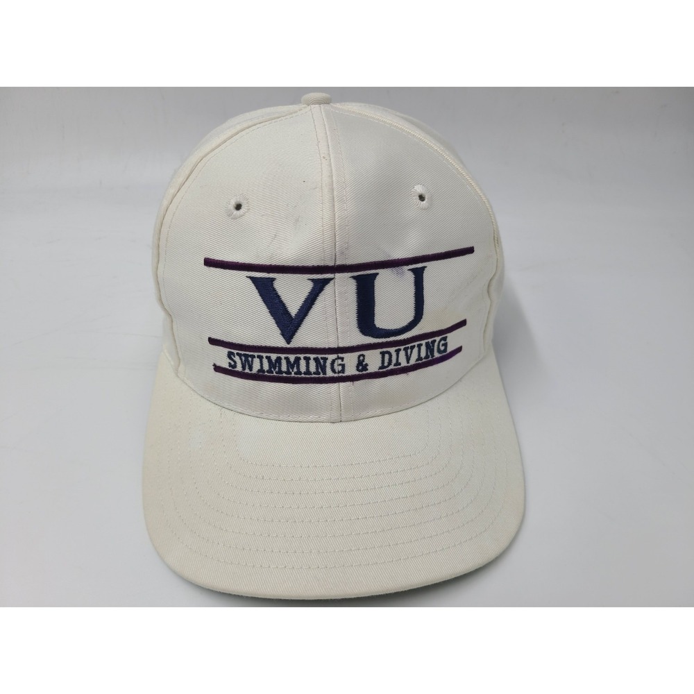 Vintage Villanova Wildcats Swimming & Diving The Game Split Bar Snapback Hat Cap